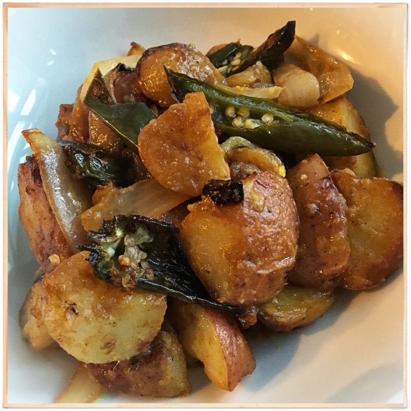 Salade de pommes de terre rôties au piment Jalapeño Jerk